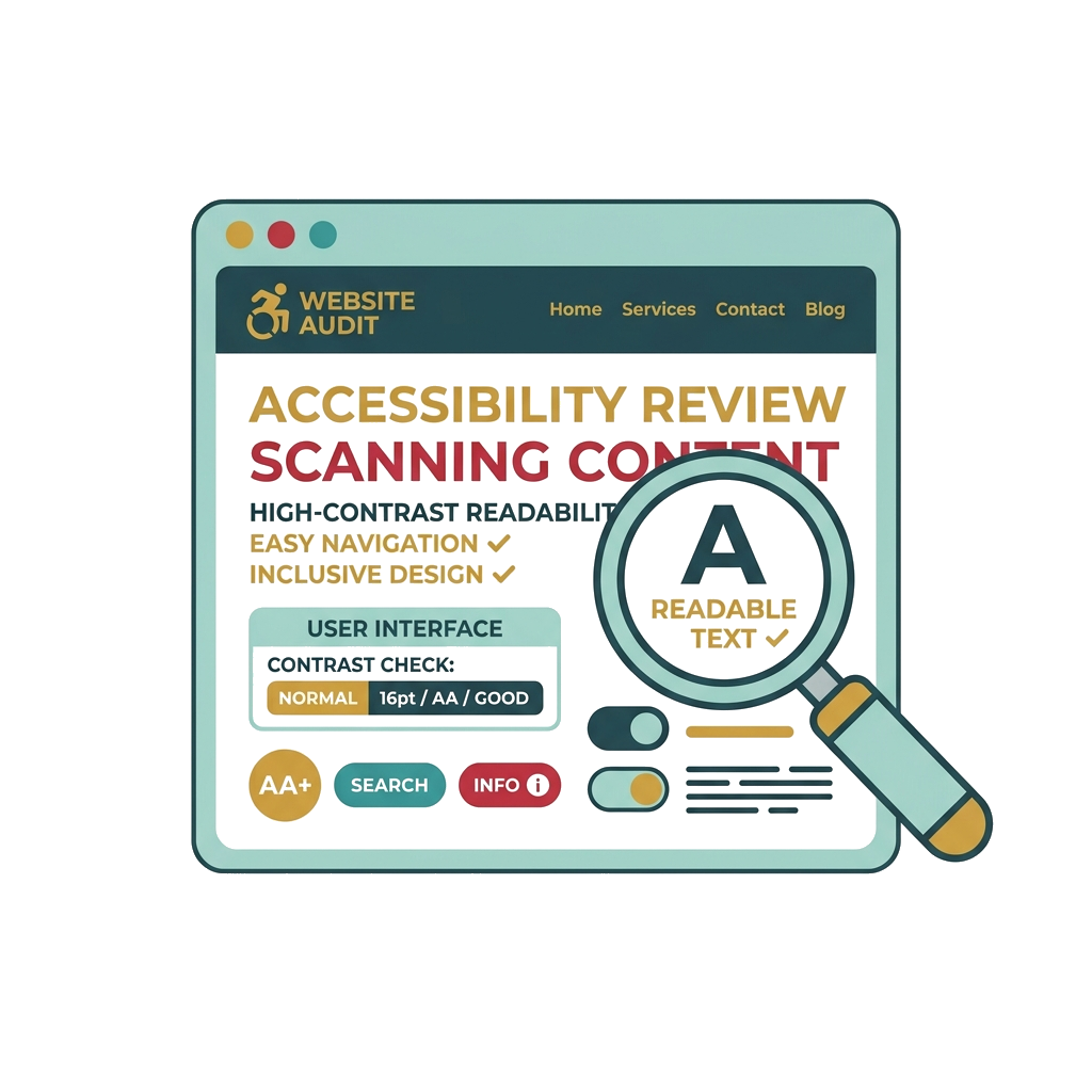 Accessibility Audit (WCAG 2.2) illustration