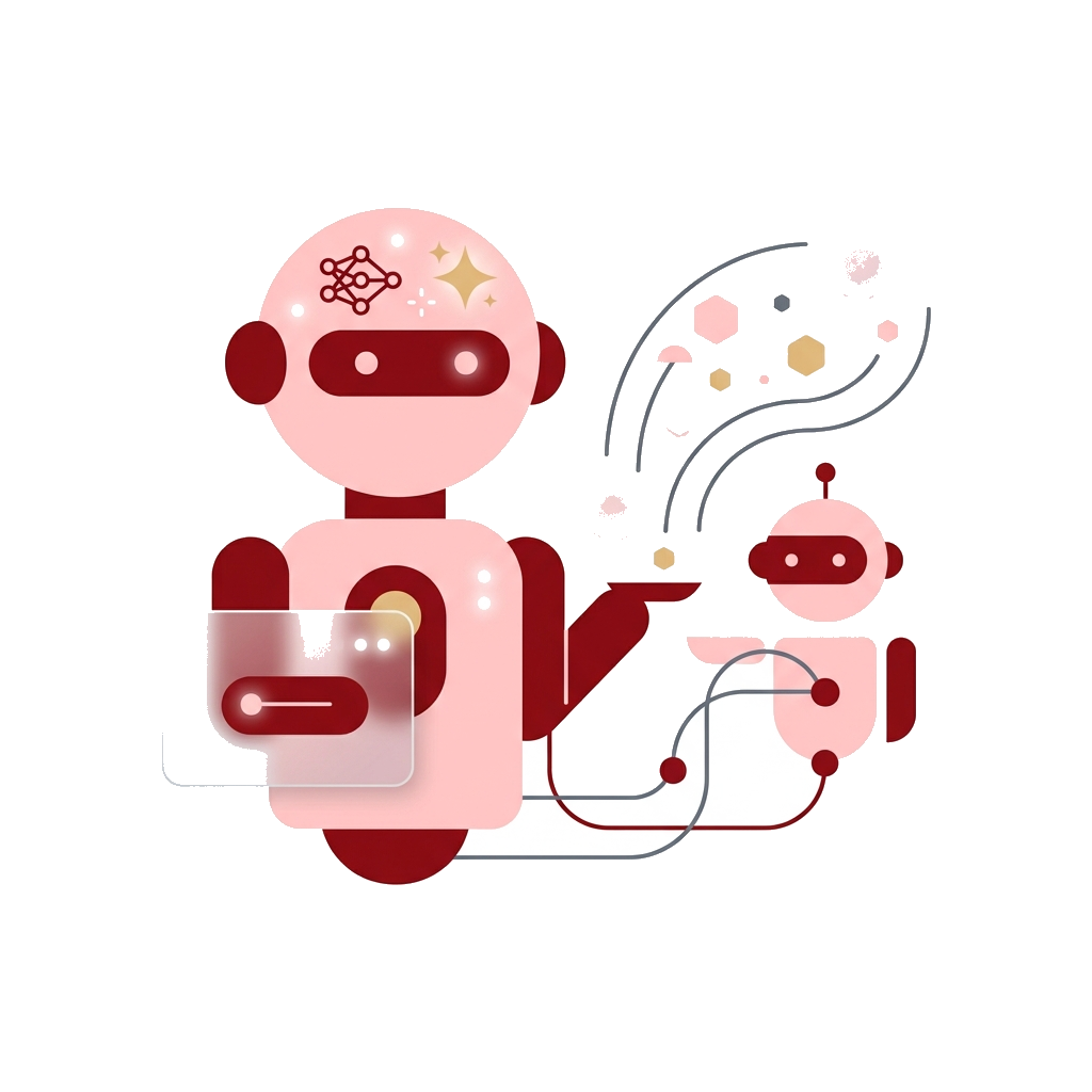 AI Chatbots & Agents illustration