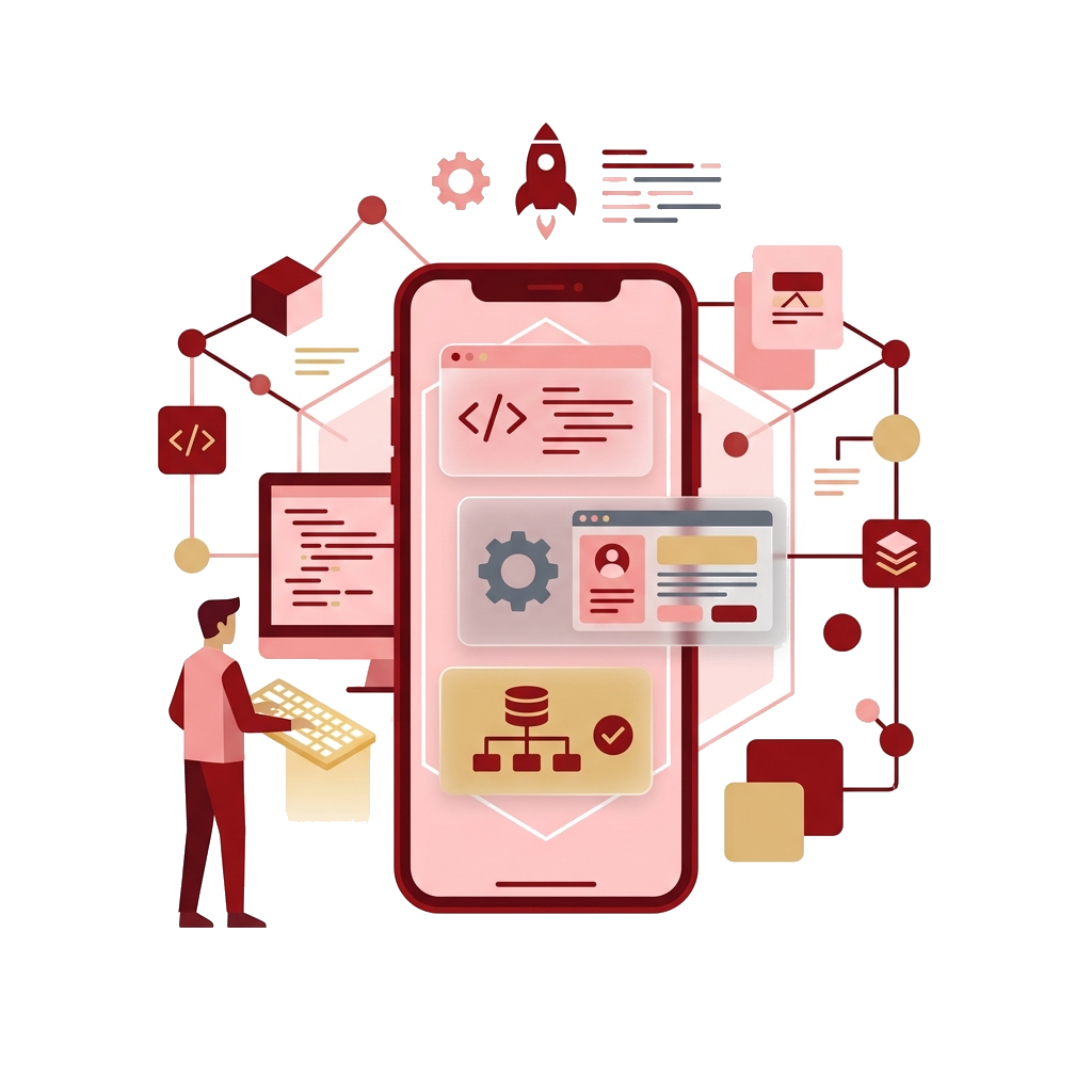 Mobile App Development illustration